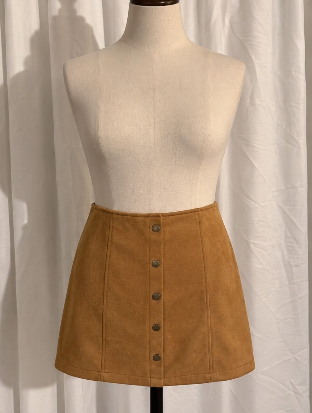 Forever 21 Faux Suede Mini Skirt
